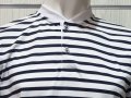 Нова мъжка моряшка блуза на райе с копчета, снимка 7