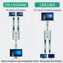 SUIDEK USB-C превключвател, двупосочен USB-C превключвател с поддръжка на 8K@60Hz видео, снимка 2