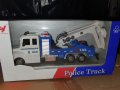 Детски полицейски камион с кран, снимка 1 - Коли, камиони, мотори, писти - 42875346