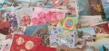 Лот ретро картички и календарчета 125 броя , снимка 2