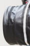 Мъжки кожен сак за пътуване или фитнес в модерен кръгъл дизайн 45/28см, снимка 4