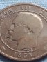 Монета 10 сантима 1855г. Френска Империя Наполеон трети за КОЛЕКЦИЯ 38072, снимка 7