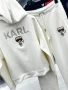 Karl Lagerfeld Дамски Спортен Комплект С Бродирано Лого🔝Дамски Спортен Екип Код A836, снимка 4