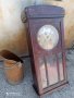 часовник "JUNGHANS" +махало+ключ Стар, ретро винтидж арт старинен античен стенен часовник, маховик , снимка 1 - Антикварни и старинни предмети - 37477488