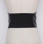 Кожен корсет колан под бюста с цип р-р M, L, снимка 5