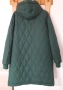 Ново вносно тъмнозелено яке с качулка, 44, снимка 5