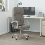 vidaXL Масажен наклоняем офис стол, таупе, текстил(SKU:349683), снимка 2