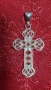 Сребърен кръст 925 , снимка 1