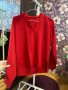 Zara червена блузка с дълъг ръкав нова , снимка 1 - Ризи - 30117704