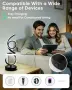 Сензорна LED настолна лампа във форма на нота, USB порт, британски щепсел, снимка 5