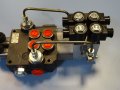 Хидравличен разпределител комбиниран "Бъдещност" 02Z80/VRP/2X/VRE 24VDC, 80L, 2 секции, снимка 3