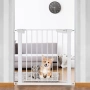 4503 Предпазна решетка за бебета и деца – Височина 76 см, Сигурно заключване, Без пробиване, снимка 3