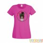 Дамска тениска Свети Валентин Valentines Day Skull Valentine's 19, снимка 1