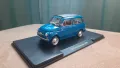 1960 Fiat 500 Giardiniera 1:24 Leo Models Diecast Колекционерски модел количка, снимка 4