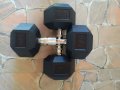 Хексалгенови дъмбели 2 бр. х 15 кг., снимка 5