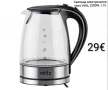 Светеща електрическа кана Voltz, 2200W, 1.7л, снимка 1