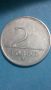 2 forint 2000 года Унгария, снимка 1 - Нумизматика и бонистика - 44622496