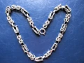 сребърен ланец - 11, снимка 2