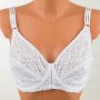 Бял сутиен с меки чашки марка Dorina размер 90D, снимка 2