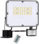 FEAHRZEUG 30W Охранителни светлини със сензор за движение, 6000K, снимка 1 - Прожектори - 42514815