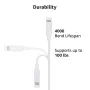 Amazon Basics Кабел за бързо зареждане USB-C към Apple Lightning (сертифициран MFi) за iPhone, iPad, снимка 5