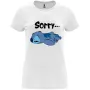 Нова дамска тениска със Стич - Sorry (Stitch), снимка 1