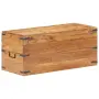 vidaXL Ракла, 90x40x40 см, акациево дърво масив, снимка 3