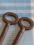 Два стари ключа от соца за брава за КОЛЕКЦИЯ ДЕКОРАЦИЯ БИТОВ КЪТ 41011, снимка 2