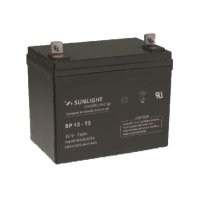 Акумулаторна оловна батерия SUNLIGHT 12V 75AH 258х166х215mm, снимка 1 - Друга електроника - 42489175