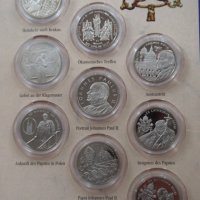 сет 9 монети Малтийски орден; Ordine di Malta , снимка 3 - Нумизматика и бонистика - 37742468