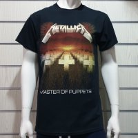 Нова мъжка тениска със ситопечат на музикалната група METALLICA - MASTER OF PUPPETS , снимка 1 - Тениски - 28319764