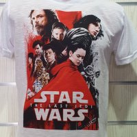 Нова детска тениска с трансферен печат STAR WARS (Междузвездни войни) - The Last Jedi, снимка 3 - Детски тениски и потници - 29901761