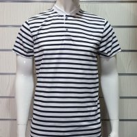 Нова мъжка моряшка блуза на райе с копчета, снимка 8 - Тениски - 30312694