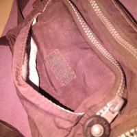 Мъжка чанта промазан плат маркова на Киплинг-две позици  за през рамо и колан 20х15х6см, снимка 4 - Чанти - 35318873