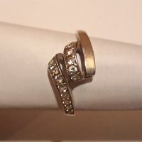 Сребърни пръстени с камъни за жени, снимка 11 - Пръстени - 43250208