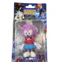 Фигурка Sonic, Amy Rose, Пластмасова, 10 см., снимка 1 - Фигурки - 38305508