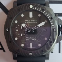 Panerai SUBMERSIBLE Marina Militare CARBOTECH™ 47MM клас 5A+, снимка 2 - Мъжки - 34886606