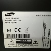 Телевизор SAMSUNG UE40D6380 FULL HD Smart /не работещ, снимка 9 - Части и Платки - 38179935