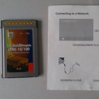 LAN card model: LG GoldStream LPNS-10/100 зa IBM 390X, снимка 2 - Части за лаптопи - 29211145