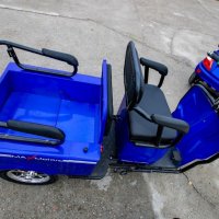НОВА 2023 Двуместна CARGO Триколка MaxMotors 1500W BLUE, снимка 12 - Мотоциклети и мототехника - 30010402