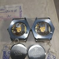 Два соц часовника Слава кварц НОВИ!!!, снимка 2 - Антикварни и старинни предмети - 31870073