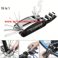 Мултифункционален инструмент за велосипеди, снимка 3 - Аксесоари за велосипеди - 44641752