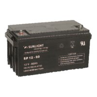 Акумулаторна оловна батерия SUNLIGHT 12V 80AH 350х167х917mm, снимка 1 - Друга електроника - 42489173