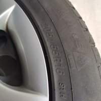 Джанти с зимни гуми Mercedes 5/112, снимка 5 - Гуми и джанти - 34222339