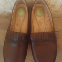 Нови обувки мека естествена кожа, снимка 1 - Дамски ежедневни обувки - 36423175