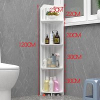 Водоустойчив ъглов шкаф за баня, кухня или хол, снимка 4 - Тоалетки - 40694837