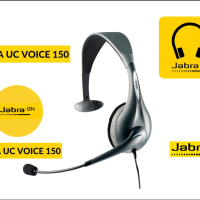 Слушалки с микрофон Jabra UC VOICE 150 USB , снимка 1 - Слушалки за компютър - 35248998
