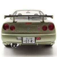 Nissan GT-R R34 1999 - мащаб 1:18 на Solido моделът е нов в кутия, снимка 8 - Колекции - 44474174