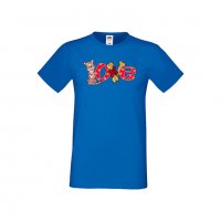 Мъжка тениска Свети Валентин Dog Love 2, снимка 2 - Тениски - 35649836