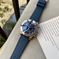 Мъжки часовник IWC Schaffhausen Pilot's Watch Chronograph с кварцов механизъм, снимка 3 - Мъжки - 37090898